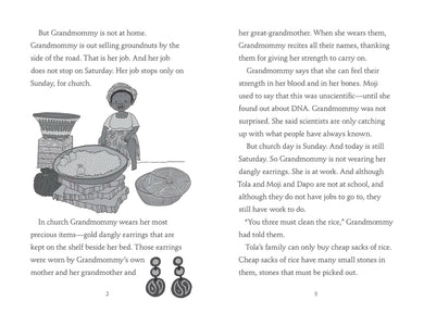 Too Small Tola and the Three Fine Girls US - Hardback