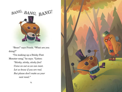 Frank and Bean: The Stinky Feet Monster US - Hardback
