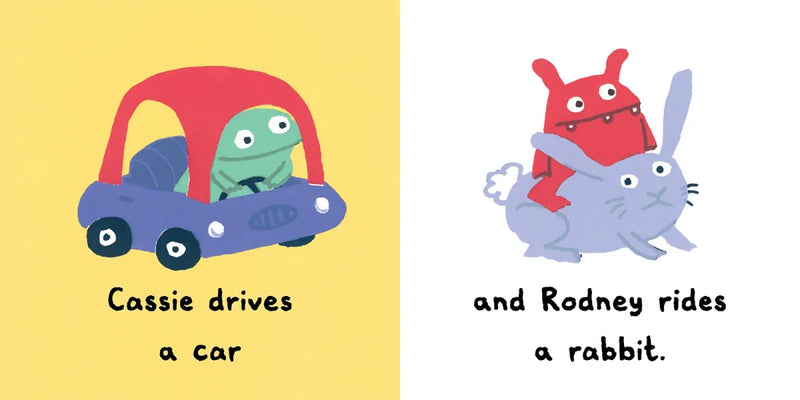 Monsters Go US - Board book