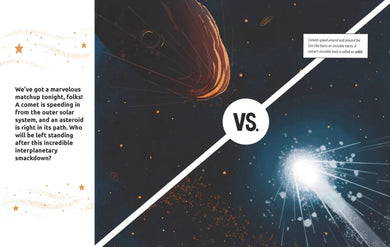 Cosmic Collisions: Asteroid vs. Comet US - Hardback