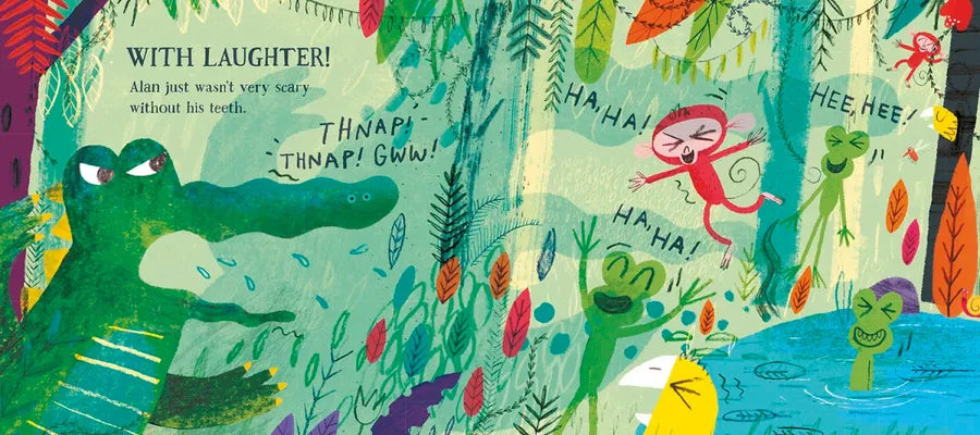 Alan's Big, Scary Teeth US - Board book