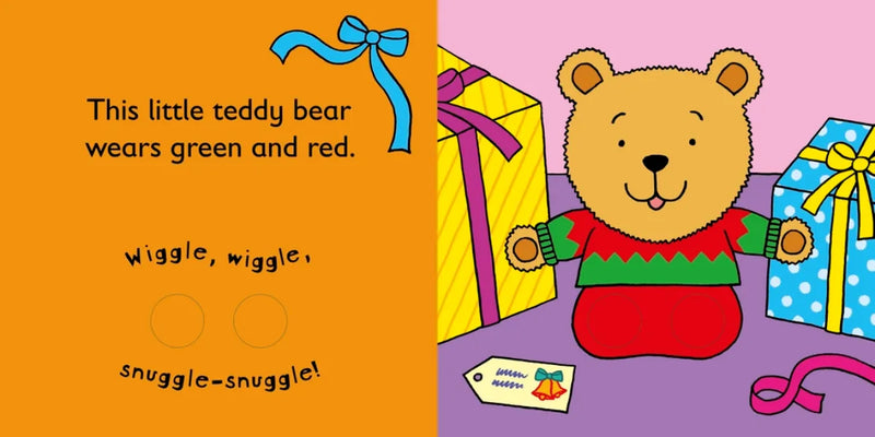 Merry Little Christmas: A Finger Wiggle Book US - Board book