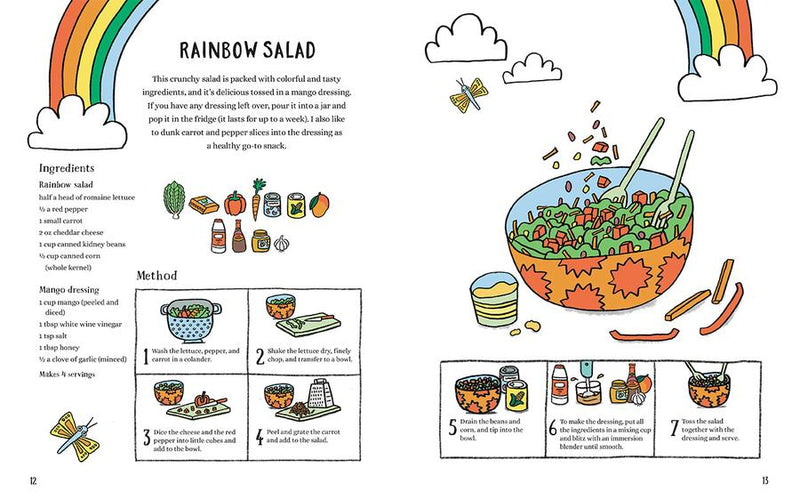 Bake, Make, and Learn to Cook Vegetarian US - Hardback