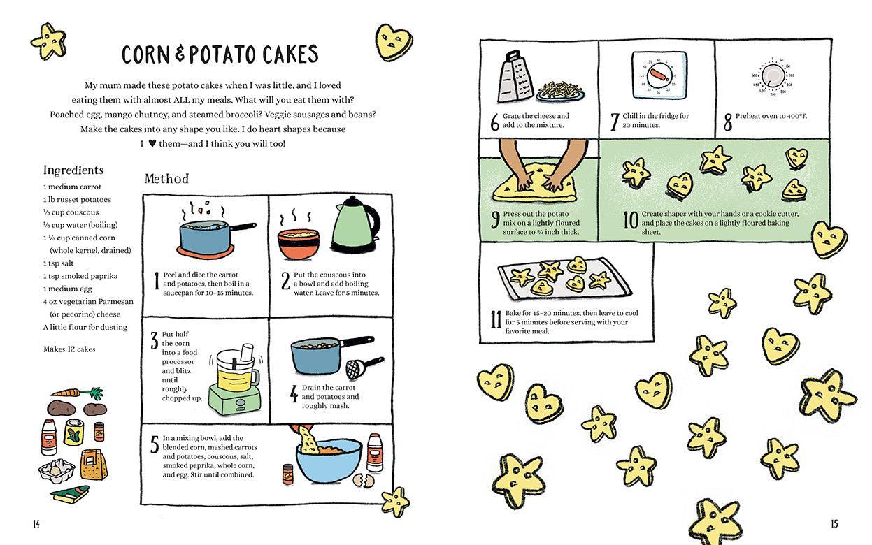 Bake, Make, and Learn to Cook Vegetarian US - Hardback
