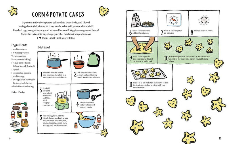 Bake, Make, and Learn to Cook Vegetarian US - Hardback