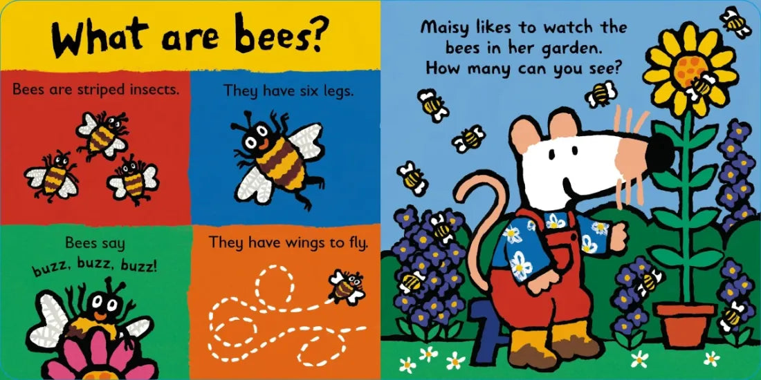 Maisy Loves Bees US - Board book