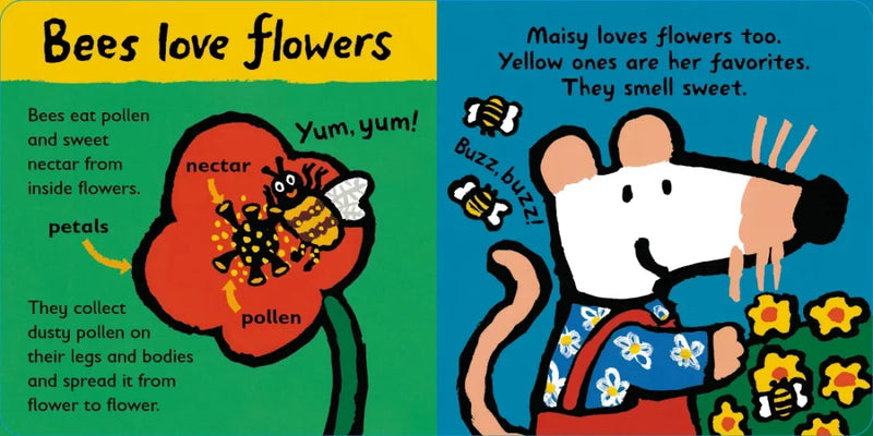 Maisy Loves Bees US - Board book