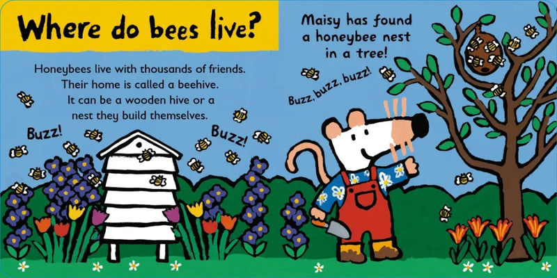 Maisy Loves Bees US - Board book