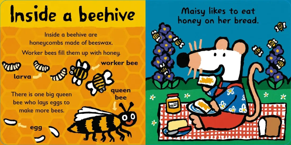Maisy Loves Bees US - Board book