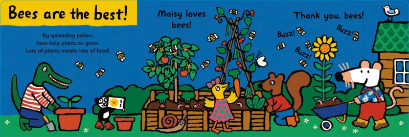 Maisy Loves Bees US - Board book