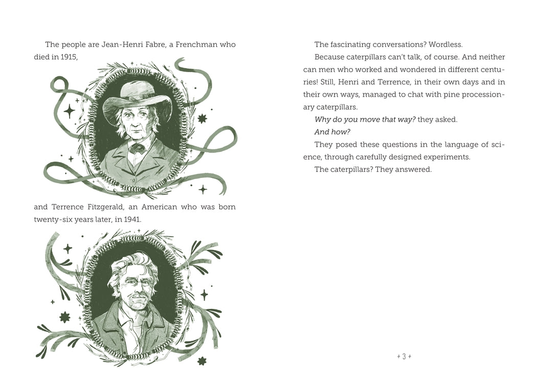 One Long Line: Marching Caterpillars and the Scientists Who Followed Them US - Hardback
