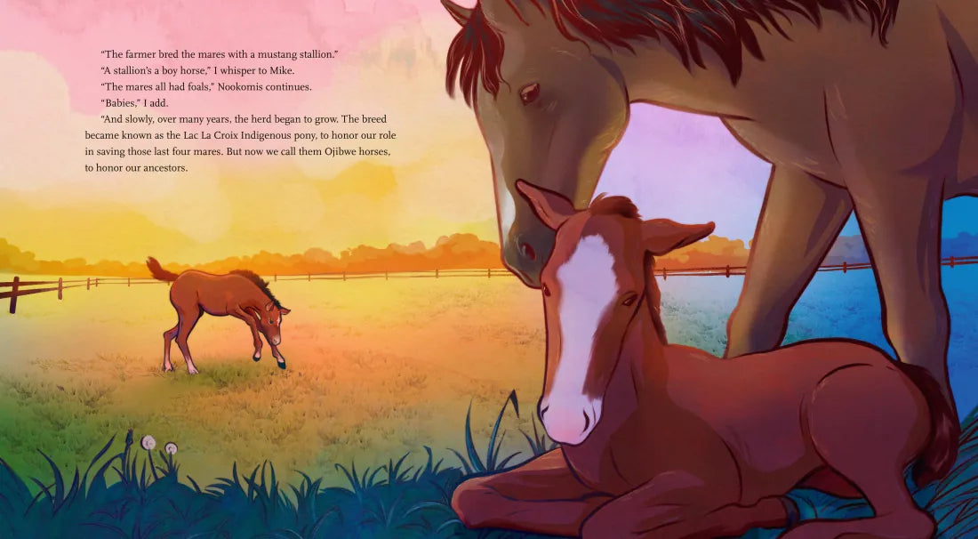 Across the Ice: How We Saved the Ojibwe Horse US - Hardback