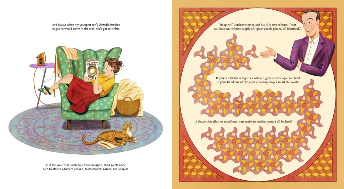 The Five Sides of Marjorie Rice: How to Discover a Shape US - Hardback
