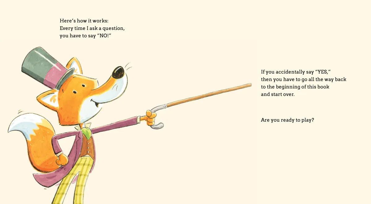 Mr. Fox's Game of No! US - Hardback