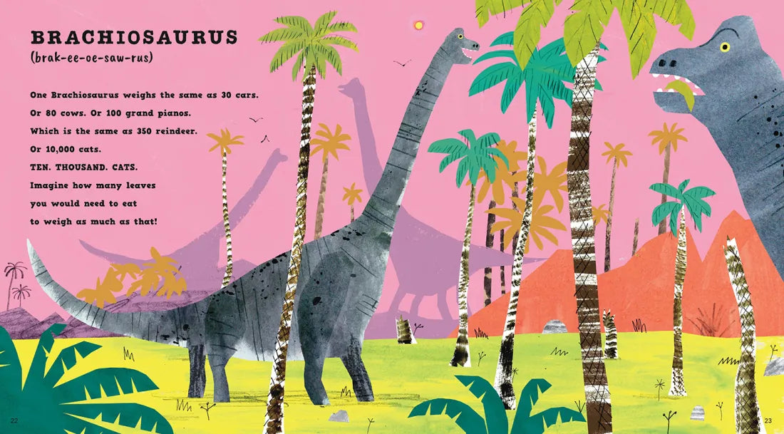 Stomp and Chomp: My First Book of Dinosaurs US - Hardback