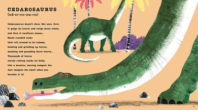 Stomp and Chomp: My First Book of Dinosaurs US - Hardback