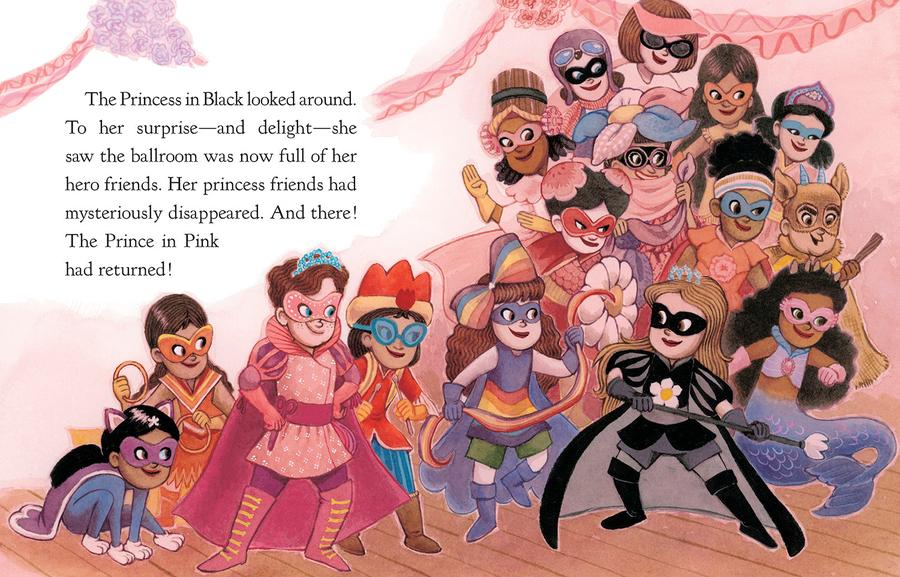 The Princess in Black and the Prince in Pink US - Paperback / softback