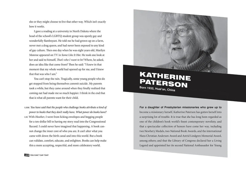 You Can't Say That! US - Paperback / softback