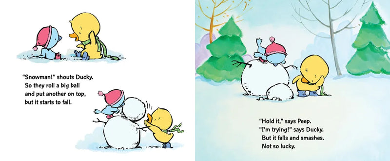 Peep and Ducky It's Snowing! US - Board book