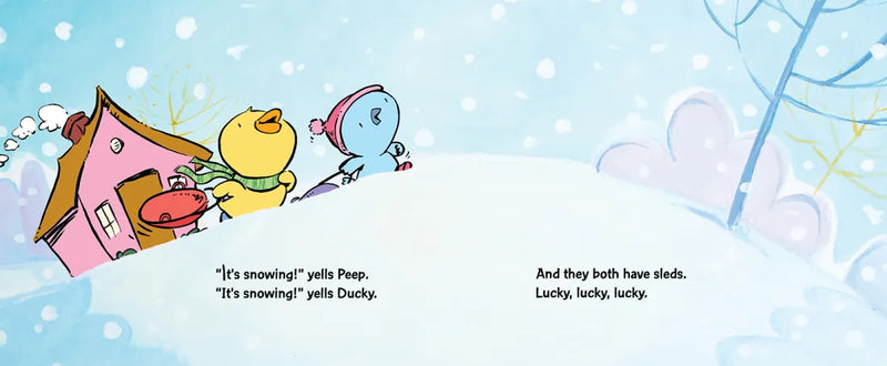 Peep and Ducky It's Snowing! US - Board book