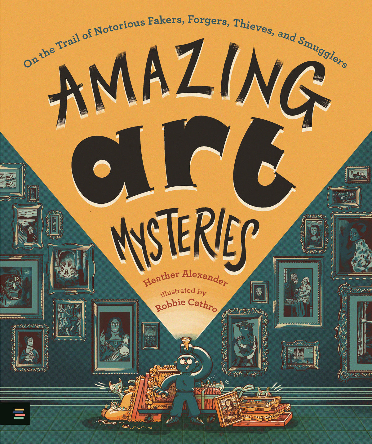 Amazing Art Mysteries cover (ISBN 9781536233636)