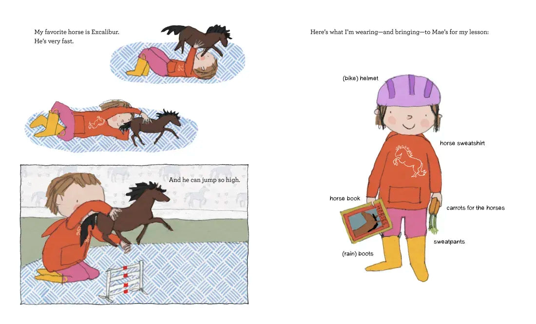 The Riding Lesson US - Hardback