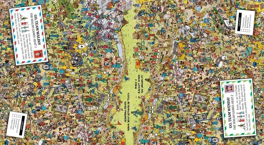 Where's Waldo? The Great Games Speed Search US - Hardback