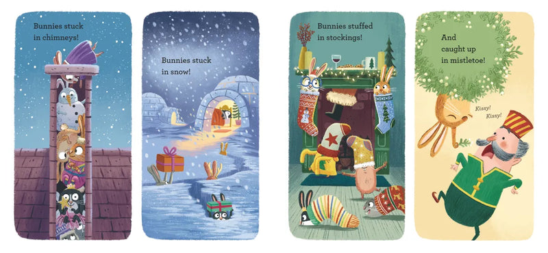 Bunnies in a Sleigh: A Chaotic Christmas Tale! US - Hardback