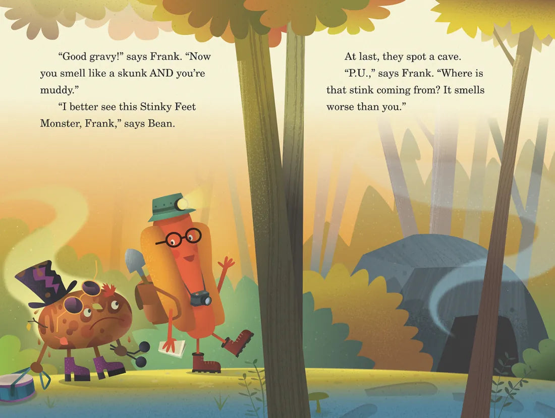 Frank and Bean: The Stinky Feet Monster US - Paperback / softback