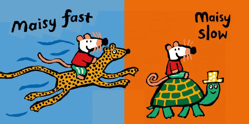 Maisy Big, Maisy Small: A Book of Rhyming Opposites US - Hardback