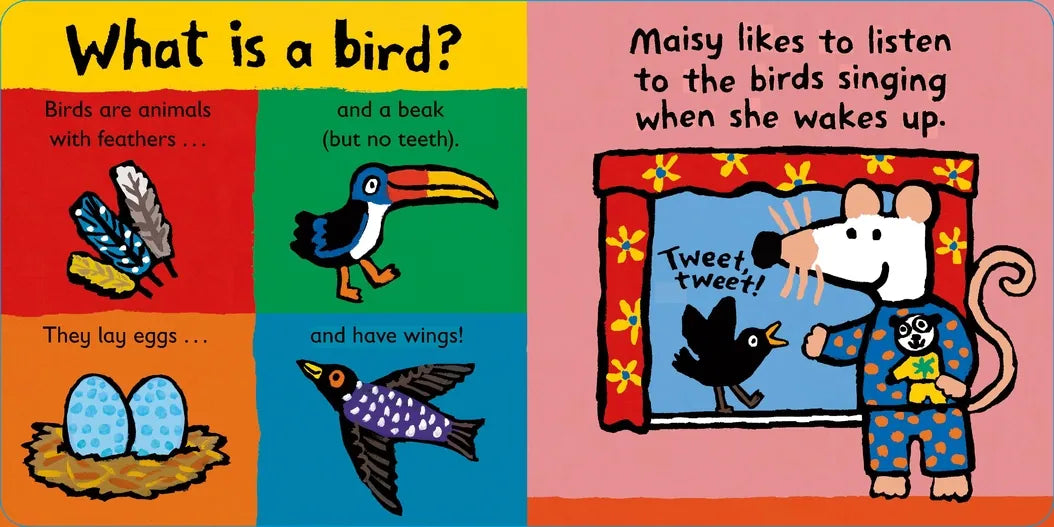 Maisy Loves Birds: A Maisy's Planet Book US - Board book