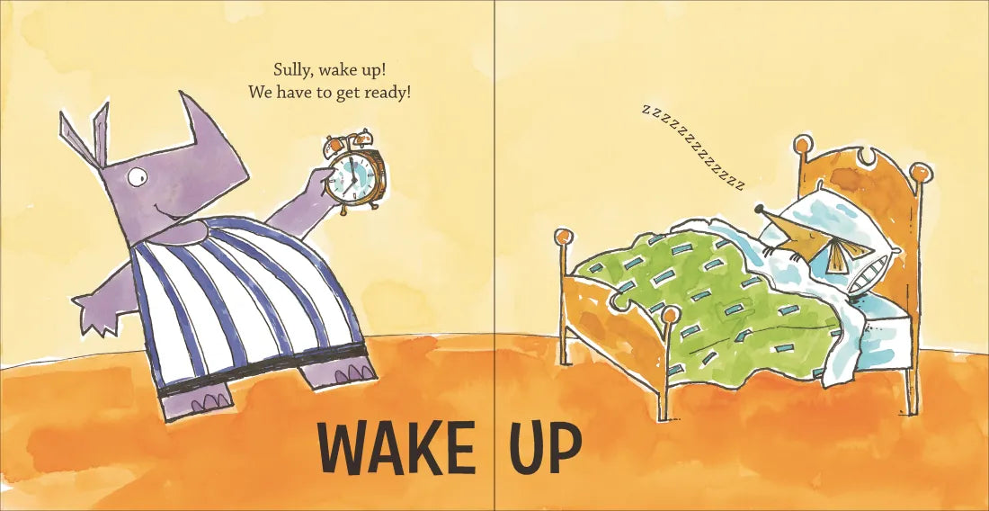 Gus and Sully: Ready for School US - Board book