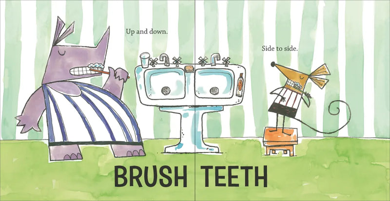 Gus and Sully: Ready for School US - Board book