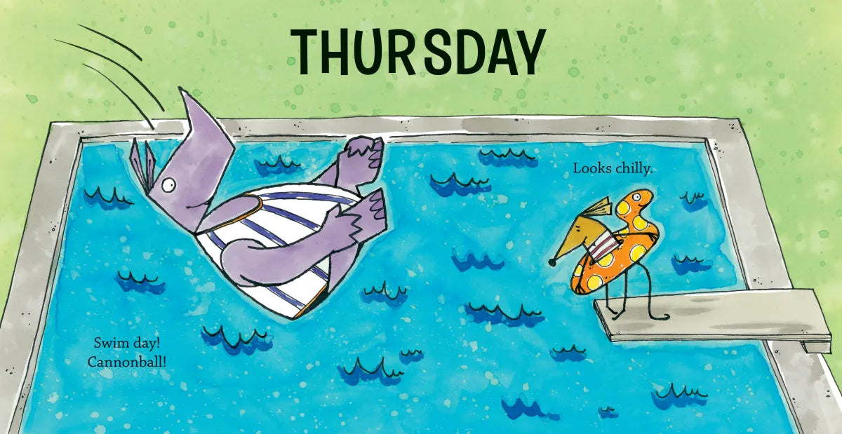 Gus and Sully All Week Long US - Board book