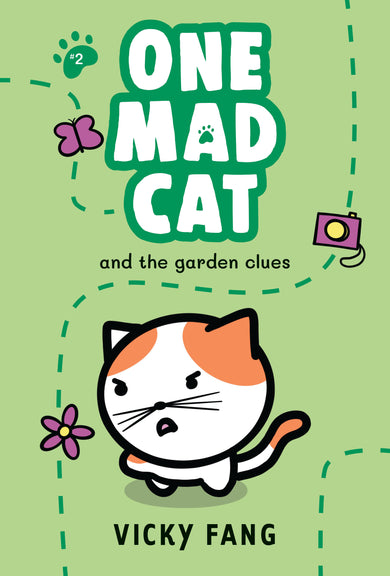 One Mad Cat and the Garden Clues cover (ISBN 9781536239140)