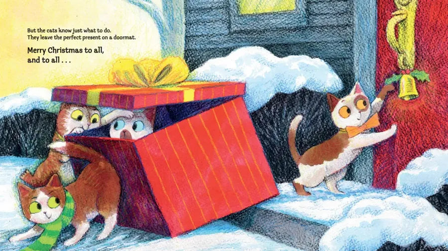 Merry Mittens: A Moontime Cats Christmas Story US - Hardback