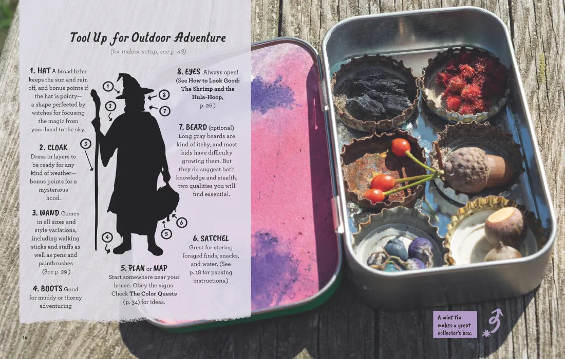How to Be a Color Wizard: Forage and Experiment with Natural Art Making US - Paperback / softback