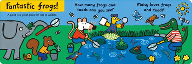 Maisy Loves Frogs: A Maisy's Planet Book US - Board book