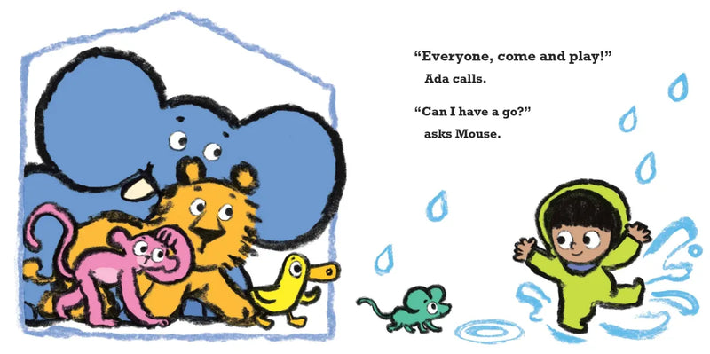 Ada's Rainy Day US - Board book