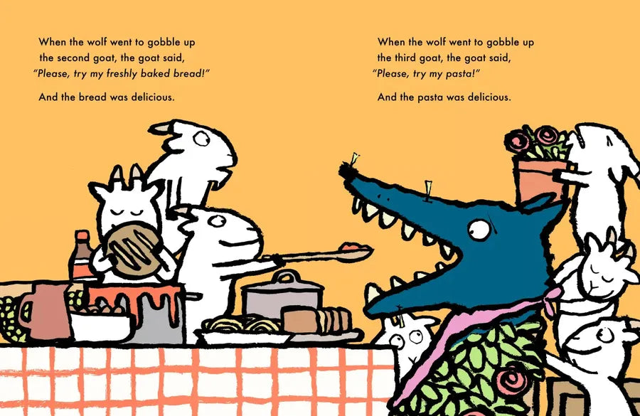 The Greedy Wolf US - Hardback