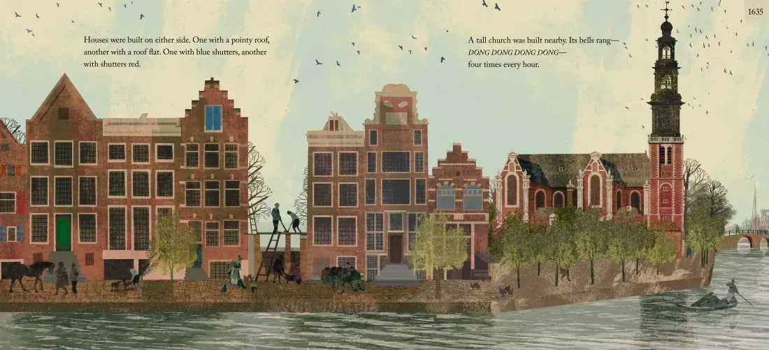 The House on the Canal: The Story of the House that Hid Anne Frank US - Hardback