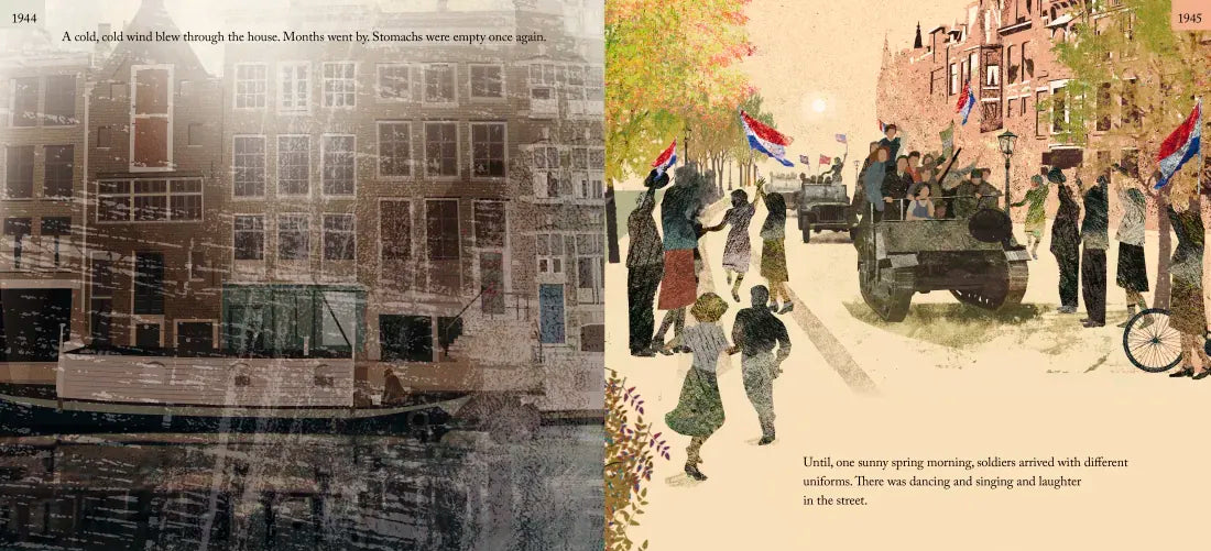 The House on the Canal: The Story of the House that Hid Anne Frank US - Hardback