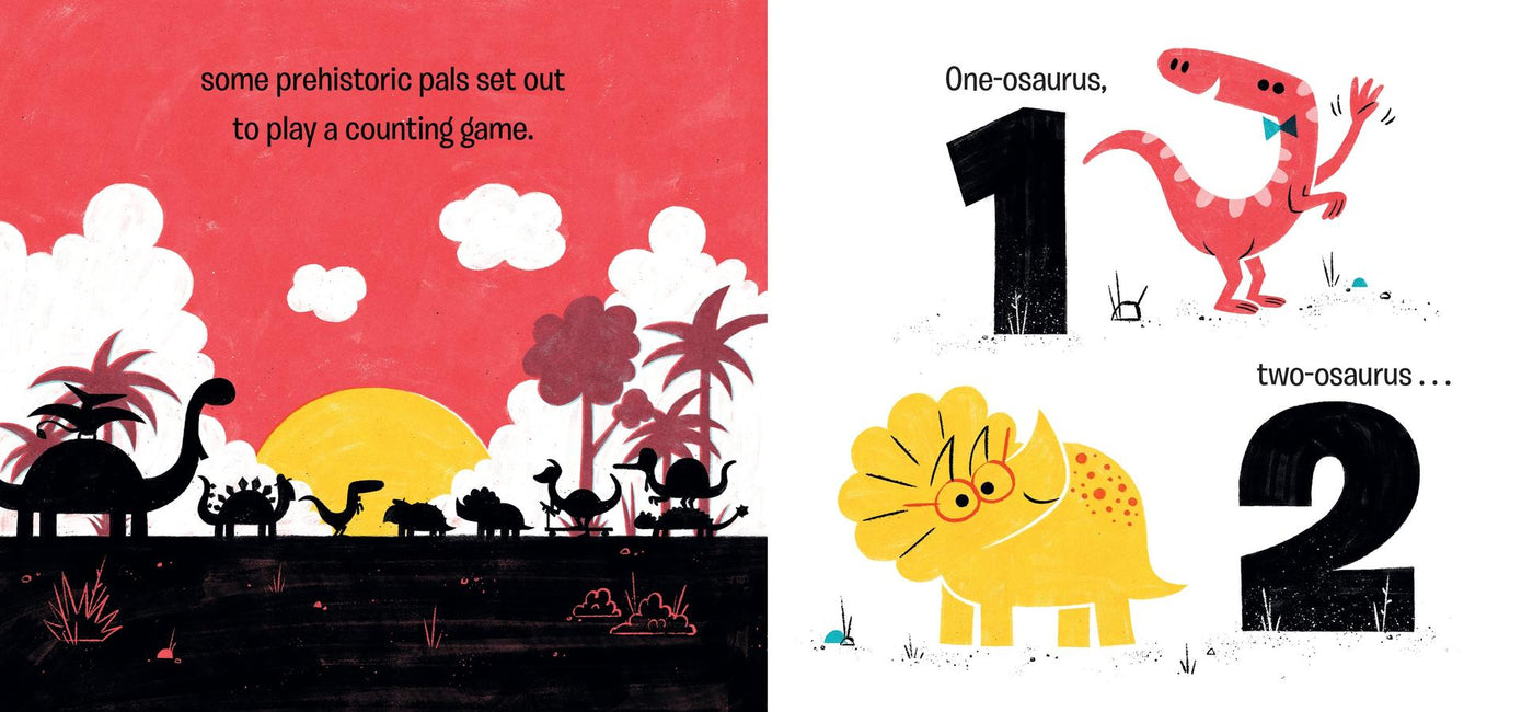 One-osaurus, Two-osaurus US - Board book