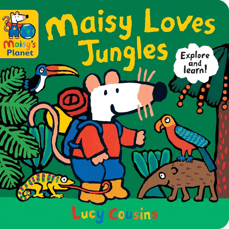Maisy Loves Jungles: A Maisy's Planet Book-Children’s / Teenage fiction: Nature and animal stories-買書書 BuyBookBook