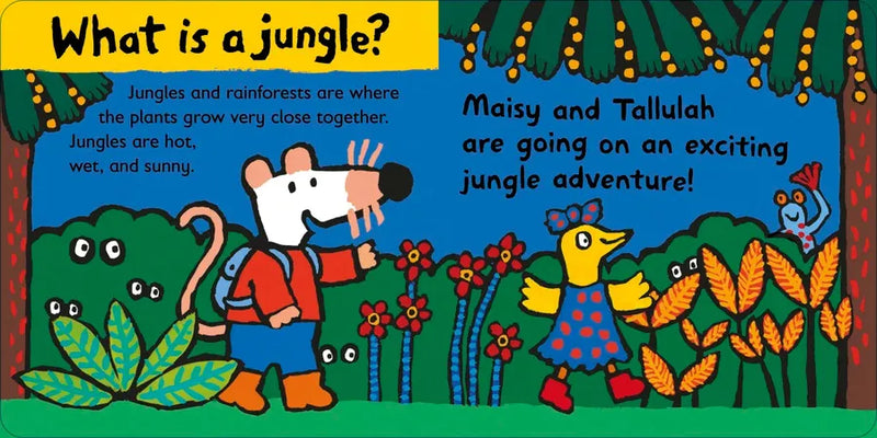 Maisy Loves Jungles: A Maisy's Planet Book US - Board book