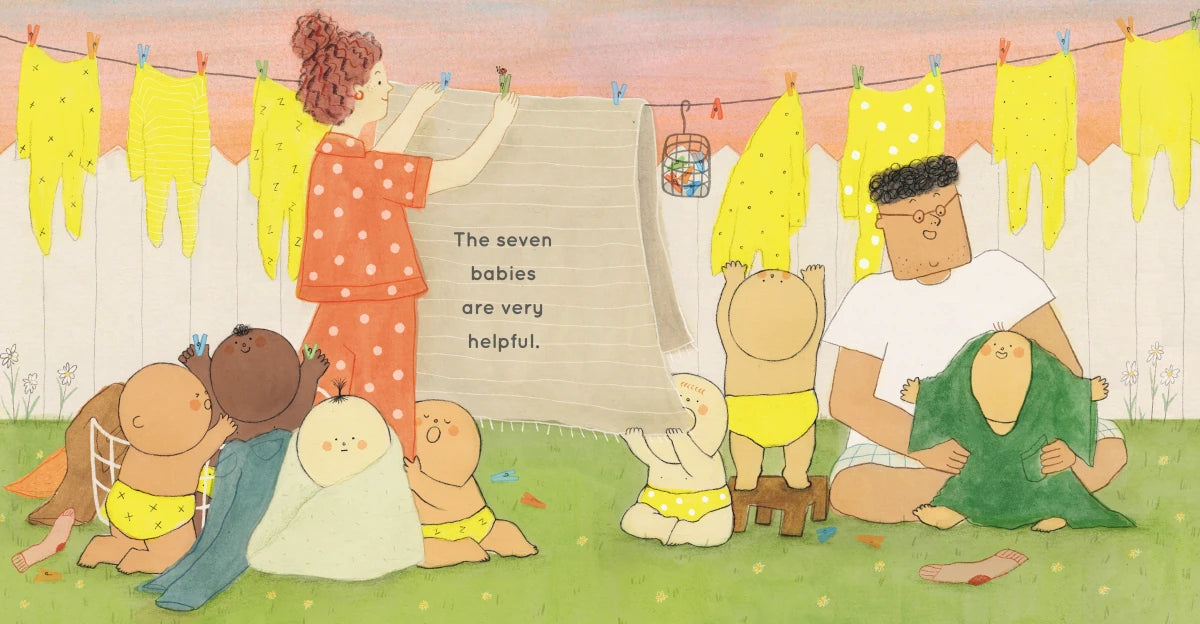 Seven Babies US - Hardback