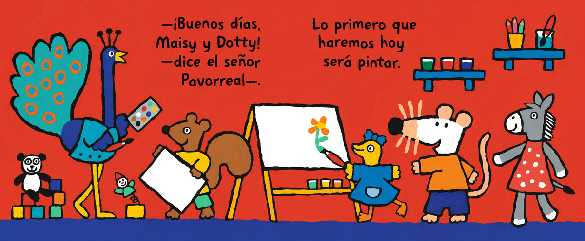 Maisy va al preescolar interior 2 (ISBN 9781536247114)