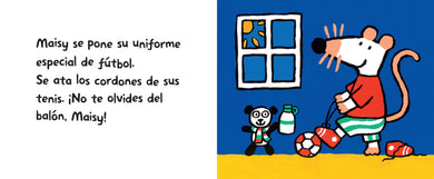 Maisy juega fútbol interior 1 (ISBN 9781536247213)
