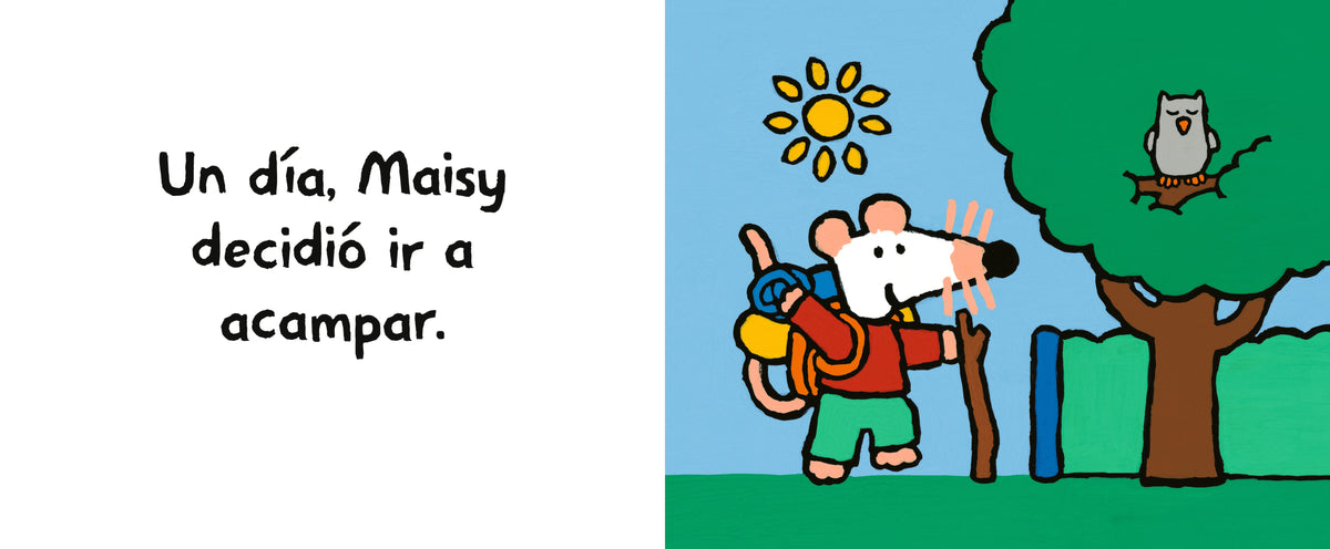 Maisy va a acampar interior 1 (ISBN 9781536247237)
