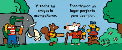 Maisy va a acampar interior 2 (ISBN 9781536247237)